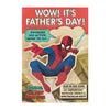 Spiderman Father's Day 3D Card Best Hero Ever