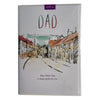 Dad Village Scene Father's Day Card