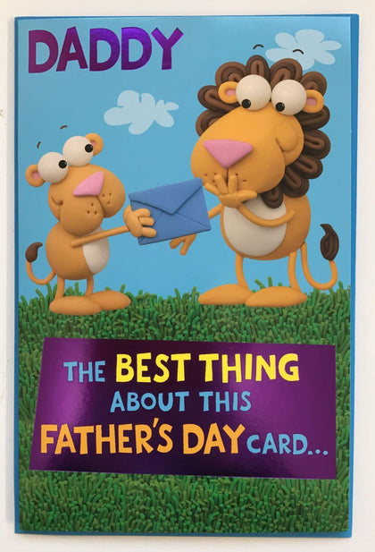 Cute Daddy Father's Day Card