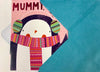 Mummy Cute Penguin Cool Christmas Card