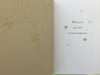 Green Flowers Design Good Luck Card