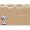 Special Brother Me to You Bear In Sparkle Snow Design Christmas Card