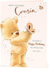 Cute Cousin Birthday Card Cute Nutmeg