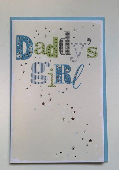 Daddy's Girl, Father's Day Greeting Card