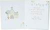 For Grandson Glitter Finished Christening Day Card