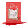 Mummy Christmas Card 'Photo Frame'