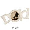 Wooden Dad Photo Frame