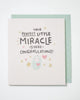 Your Perfect Little Miracle New Baby Congratulations Card