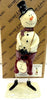 Merry And Bright Christmas Snowman Let It Snow Statue Ornament