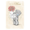 For You Mum Tatty Teddy Stand Near Flower Pot On Table Design Mothers Day Card