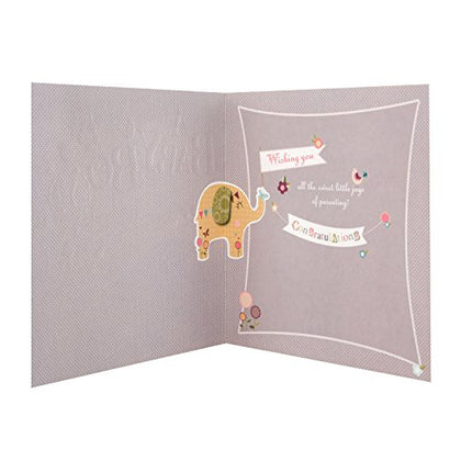 Baby Boy Congratulations Greeting Card