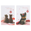 Pack Of 24 Christmas Cards 4 Designs With Envelopes