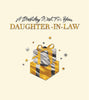 Daughter in Law Birthday Card Gold Foil