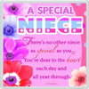 A Special Niece... Sentimental Fridge Magnet