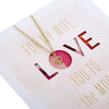 Wife Valentine's Day Card 'Keepsake Heart Necklace'