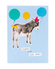 Humour Donkey Birthday Card