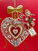 Mum Just For You Heart Foil Finished Christmas Card