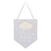 Dream Big Bambino Baby Banner Plaque