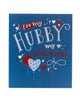 Hubby Valentine's Day Card Husband For Him