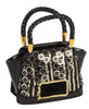 Black And Gold Sophia Handbag Shape Speakers Sound Enhancers