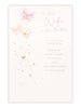 Wife Luxury Butterfly And Hearts A Little Note Birthday Card