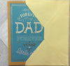 For Dad Forever Your Girl Lettering And Foil Finished Father's Day Card