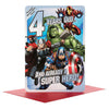 Marvel Avengers 4th Birthday Card 'Memory Game'