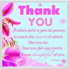 Thank You... Sentimental Fridge Magnet Christmas, Birthday Gift