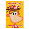 Dad Father's Day Card 'Nice and Round'