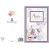 Purple Flower Beautiful Mother's Day Card