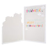 Graduated Gus Teddy Shape Die Cut Design Congratulation Card