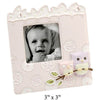 Baby Owl Series Girls Pink Small Photo Frame 3" x 3"