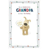 Boofle for a Wonderful Grandpa on Your Birthday Greetings Card