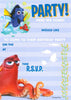 Pack of 20 Disney Finding Dory Party Invitations