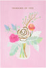 Floral 'good mail' Design Thinking of You Card