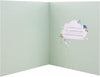 A Beautiful New Baby Boy Foil Finish Cute Design Congratulations Card