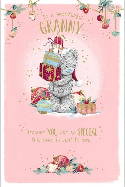 Me To You Bear Granny Christmas Card