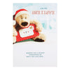 One I Love Christmas Card 'Cute Bear'